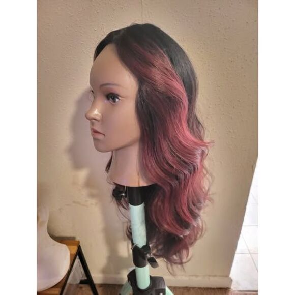 Synthetic Lace Front Beach Wave Wig - Picture 2 of 4